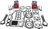 Lil Red Barn Master Engine Overhaul Kit Two Pistons, Intake and Exhaust Valves, Connecting Rods and Complete Gasket Kit Compatible with Briggs & Stratton 61 Cubic Inch Big Block V Twin Engines
