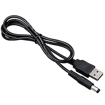 USB Power Charger Cable Cord for MelodySusie Portable UV LED Nail Lamp Nail Dryer DR-601C/Art04 Replacement Power Cord
