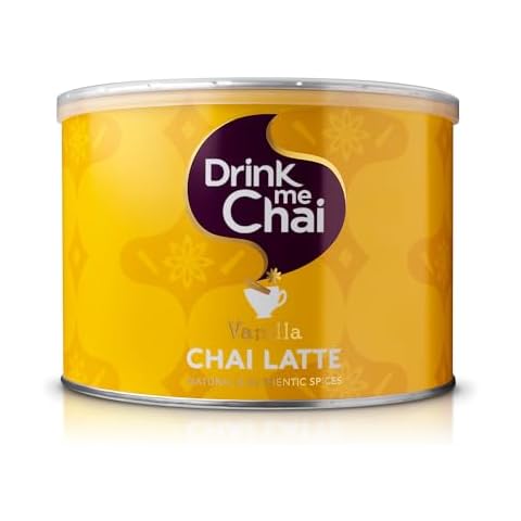 Drink Me Chai Vanilla Chai Latte Powder 1kg Cover