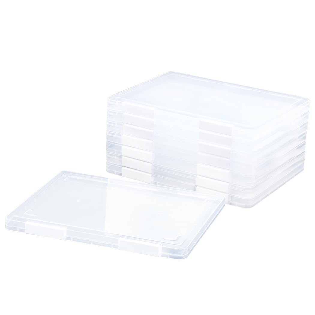 Etui na dokumenty A4, plastikowe pudełka na dokumenty, organizer na dokumenty, pudełka do przechowywania scrapbookingu, plastikowe pudełka do przechowywania do biura, szkoły, akcesoria