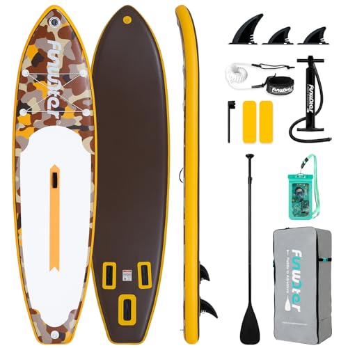 FunWater 10' &11' Stand Up Paddle Board Sup Board, Aufblasbares Stand Up Paddle Board für...