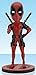 NECA Marvel Head Knocker Deadpool Classic Toy Multi-colored, 8 inches