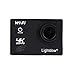 Lightdow Action Camera 4K WiFi Ultra HD Waterproof 30M Sports Camcorder with 170° Sony Sensor, 2 Batteries and Mounting Accessories Kits