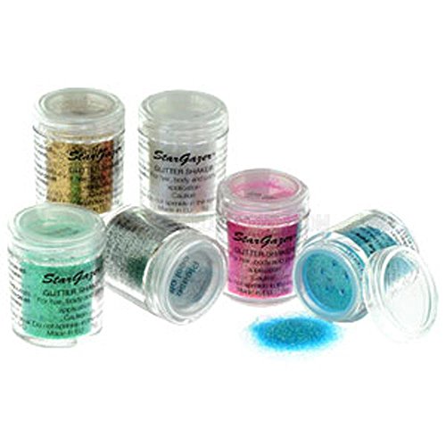 Stargazer Products Glitzer Streudose, silber, 1er Pack (1 x 5 g)