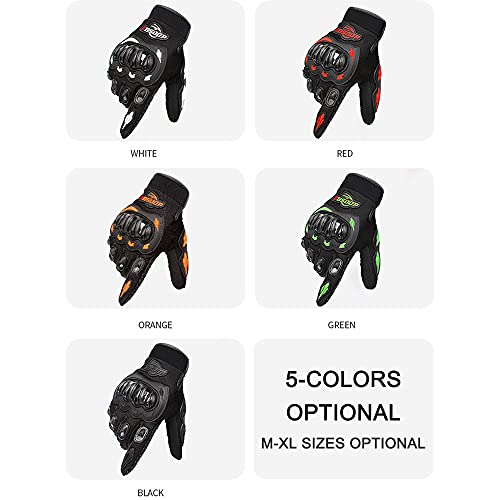 Image of Ankeer Men's Motorcycle Gloves Full Finger Motorbike Racing Motor Cycling Motocross Mountain Breathable M-XL