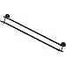 Delta Faucet 75224-RB Victorian 24" Double Towel Bar, SpotShield Venetian Bronze