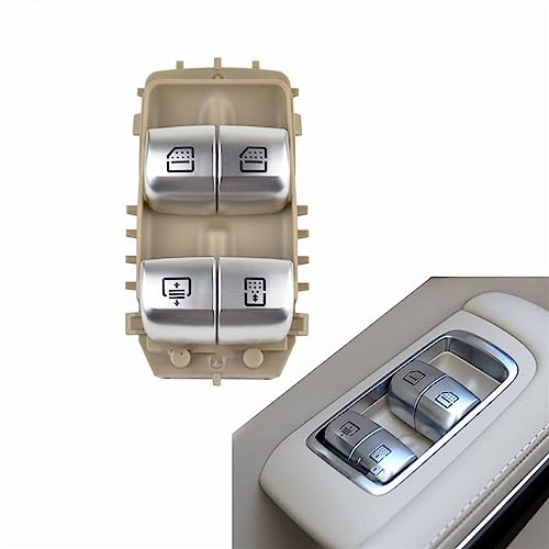 Interrupteur de lève-vitre électrique A2229051505 avec commande par impulsion fluide et précise