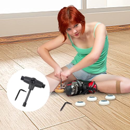 Ferramentas de skate,Ferramenta de skate T | Ferramenta de skate em forma de T - Chave de torneira d