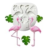 molde pollera flamenco Este molde para hornear con antioxidante es reutilizable, no se decolora fácilmente. Molde de silicona de flamenco