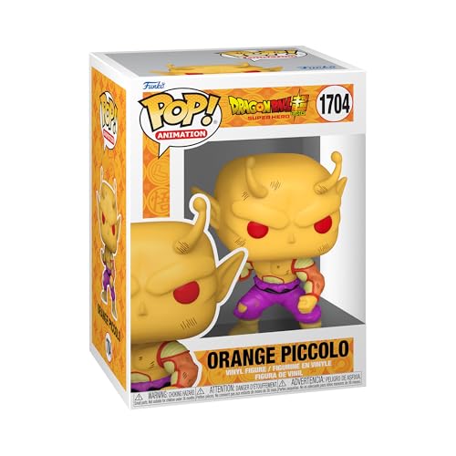 Funko Pop Animation: Dragon Ball Super: Super Hero - Orange Piccolo - Collectable Vinyl Figure - Gift Idea - Official Merchandise - Toys for Kids & Adults - Anime Fans - Model Figure for Collectors