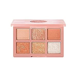 Paleta De Sombras De Ojos Mate De 6 Colores con Brillo, Paleta De Sombras De Ojos Colorida, Paleta De Sombras De Ojos…