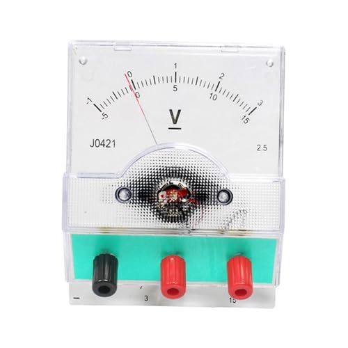 Cemaystic アナログ電圧計 学習用 測定器 ? 物理実験 回路理解 教育活動 ツール 8?12歳向け