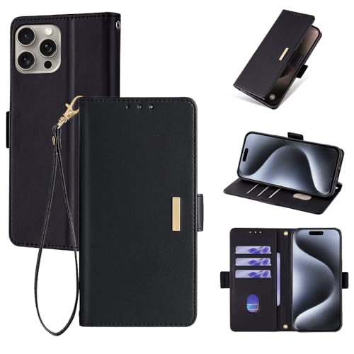 【Guscio morbido in TPU incorporato】La cover ha un guscio morbido TPU incorporato appositamente progettato per i telefoni cellulari, pelle PU + guscio morbido TPU doppia protezione per il vostro telefono cellulare