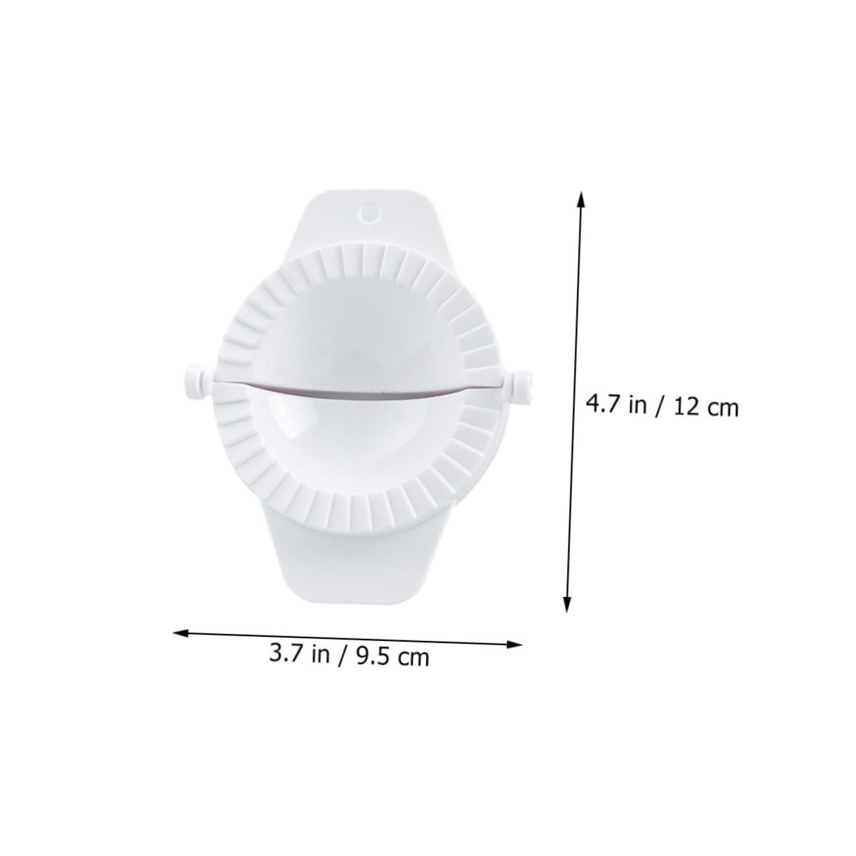 Healifty 3pcs Chinese Dumpling Maker Press Machine Non-slip Handle Manual Dumpling Wrapper Machine for Making