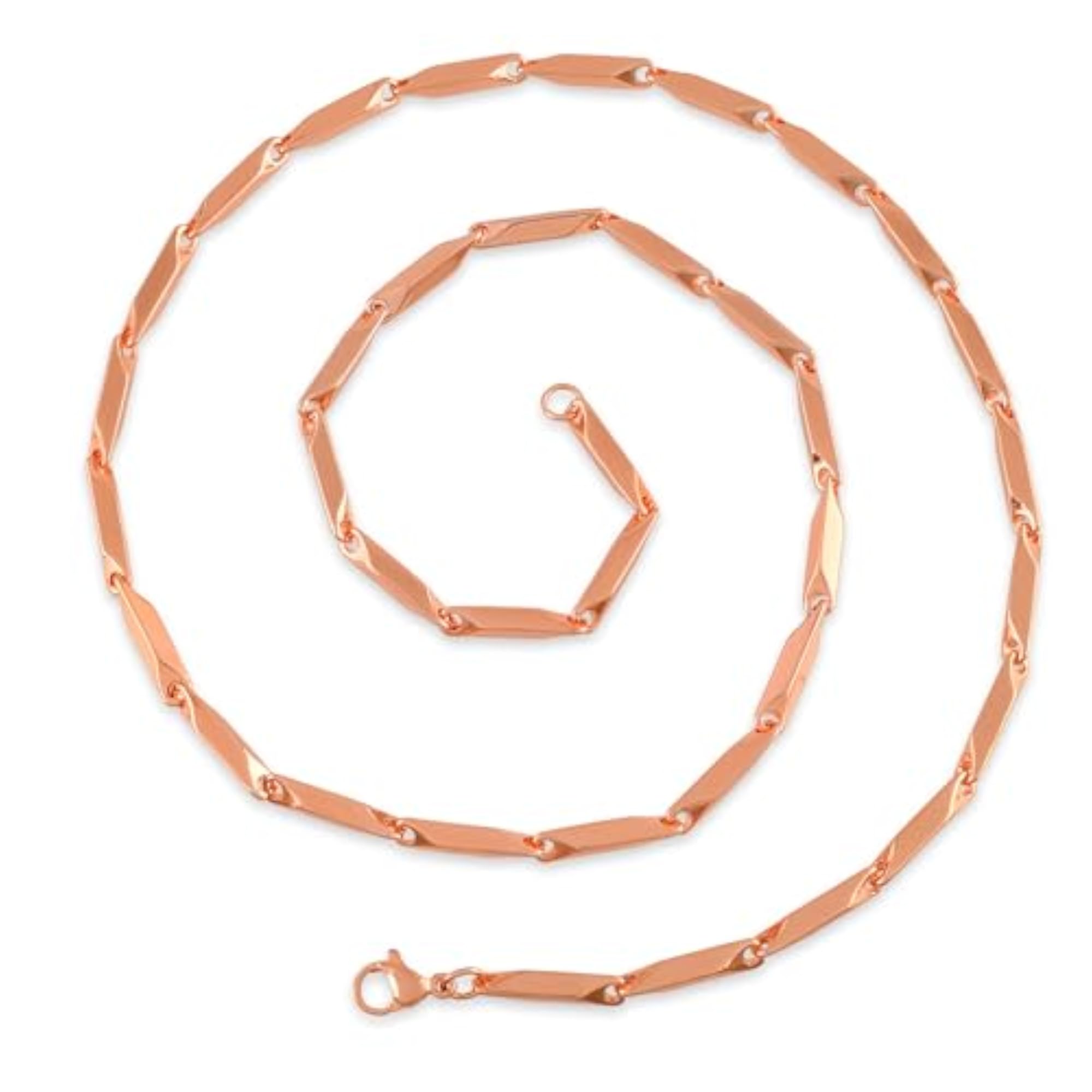 Pure Copper Chain Necklace for Men & Women