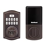 Kwikset SmartCode 260 - Cerradura de puerta con bloqueo automático, códigos de usuario...
