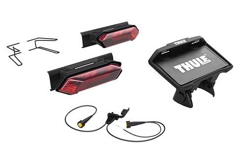 Thule Verse Light & Plate Kit, Black/red