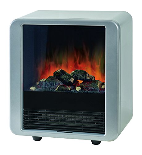 FABER Mini Cube Grey Interno Portable Fireplace