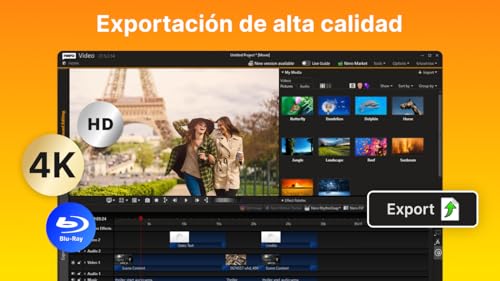 Miniatura 7 de Nero Programa De Edición De Vídeo Para Principiantes Nero Video Programa De Edición De Video Licencia Ilimitada 1 Pc Windows 11 10 8 7
