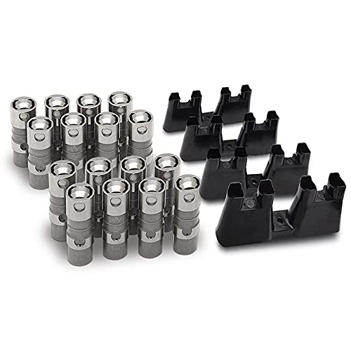 Wenjtp Ls7 Ls2 16 Performance Hydraulic Roller Lifters & 4 Guides 12499225 Hl124 12595365 Compatible With Chevy Gm 7.0L 6.2L 6.0L 5.7L 5.3L 4.8L V8 #TOP19