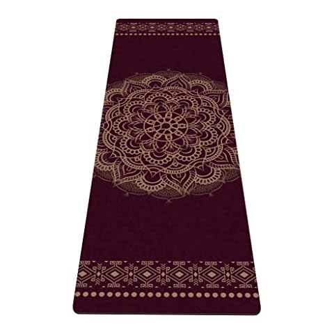 nuveti Yoga Mat Eco Friendly TPE Non Slip Fitness Exercise Mat with Carrying Bag,72"x24" Extra Thick 6MM Exercise & Workout Mat for Yoga, Pilates Fitness and Floor Exercises Cover