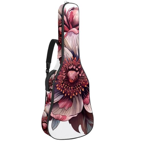Sac de transport pour guitare acoustique pour éviter les chocs et la pluie