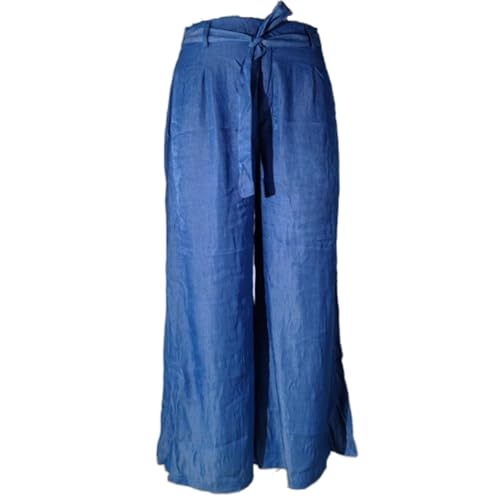 Women's High Waisted Work Summer Loose Wide Leg Pants3