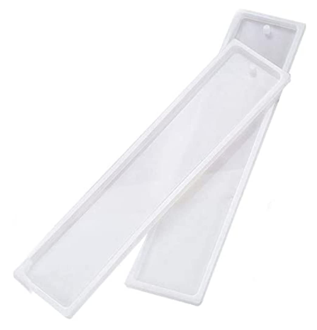 AISHU Present 2PCS Bookmark Resin Mold DIY Rectangular Design Resin Art Mold Epoxy Mold-picture-10