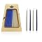 Majestic Giftware sc-cp15 Safed Handcrafted Hanukkah Candles, 15,2 cm, Colore: Blu/Rosso/Arancione, 45-Pack