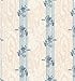 Dollhouse Miniature Wallpaper, Reflections, Blue, 3 pc #MG155D24