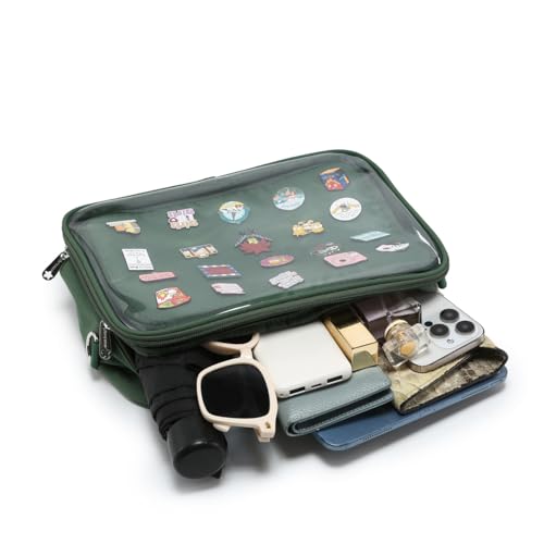 Image of CHERRY SAUCE Dopamine Color Ita Bag Backpack Satchel Oxford Crossbody Messenger Shoulder Bag