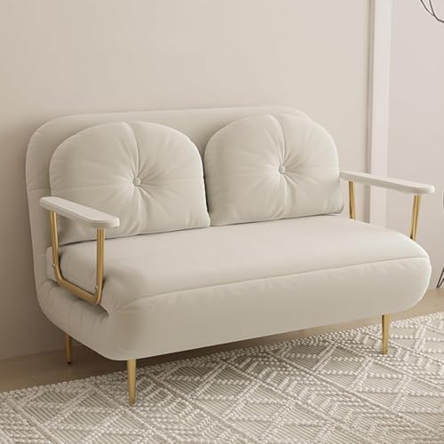 Sofá cama cama 3 en 1 convertible plegable con respaldo ajustable, sillón multifuncional para espacios pequeños, diseño compacto