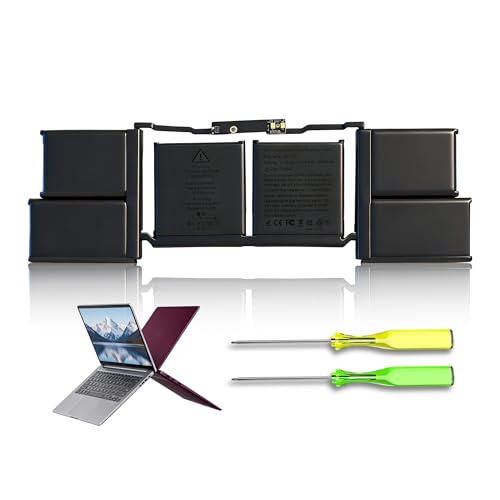 Image of A2113 A2141 Laptop Battery Replacement for MacBook Pro 16 inch A2141 Retina Series (Year 2019 2020) EMC 3347 MVVJ2xx /A MVVK2xx /A MVVL2xx /A MVVM2xx /A