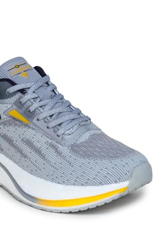 Image of ABROS Sports Shoes for Men's Upper Mesh with TPU Sole Lace-Ups Comfortable Lightweight Shoes