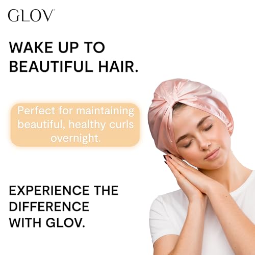 Die Satin Haarhaube Ist für Lockige Haare Entwickelt Sie Reduziert Frizz und Schützt Ihre Locken Über Nacht Sodass Sie Am Morgen Perfekt Definierte Locken Haben Die Haube Hat Eine Einheitsgröße