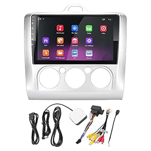 Autonavigatie, 9 Inch Navigatiemediaspeler met 1024×600 Resolutie HD voor Android-vervanging voor Focus MK2 2004-2011(2…