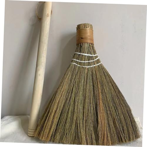 PRETYZOOM 2stücke Strohbesen Handgefertigt Bodenbesen Reinigungsbesen Kleiner Besen Tischbesen Handbesen Schreibtischbesen Haushaltsbesen Entfernen – Bild 4