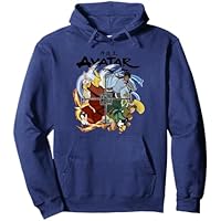 Avatar Leyenda de Korra Aang Roku Kyoshi Elementos Doblado