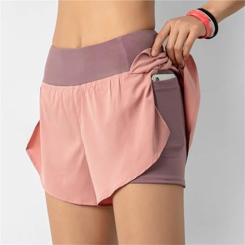 Short double couche à séchage rapide idéal du Pilates au running - 3