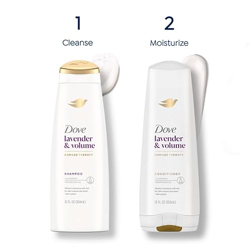 Miniatura 5 de Dove Nourishing Rituals Hair Care - Ritual engrosamiento - Set de champú y acondicionador - Peso neto 12 onzas líquidas (12.0fl oz) por botella - Un