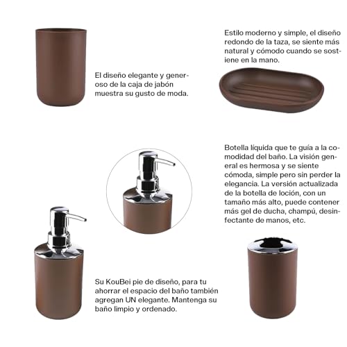 Consejos y reviews para comprar Set accesorios baño del mes. 24 Imagen adicional