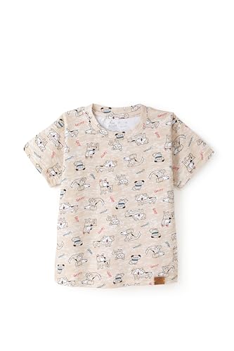 Image of Girls Premium Cotton Printed T-Shirt & Shorts Set | Summer Wear Comfortable Loungewear Clothing Set | Girls Co-Ord Set | Casual Half Sleeve Printed Top & Bottom Set