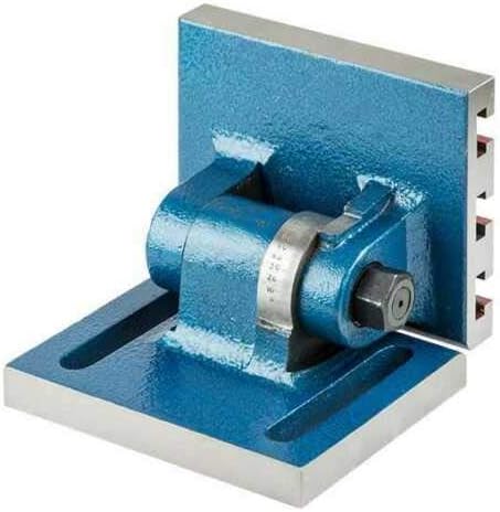 ADJUSTABLE SWIVEL ANGLE PLATE 6" x 8" {Manufactured from High Grade Casting.}