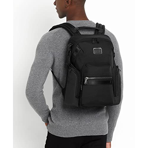 Image of Tumi Mens Navigation Backpack Black /Onyx One Size