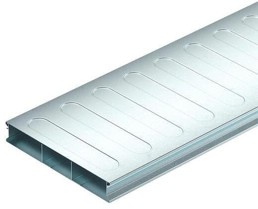 Canal de soubassement OBO Bettermann S3 25038-2 accessoire goulotte sol