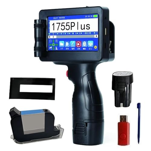 Imprimante à jet d'encre portable pour dater rapidement emballages et cartons