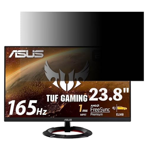ASUS TUF Gaming ゲーミングモニター VG249Q1R 23.8インチ 16:9 対応 覗き見防止 フィルター プライバシーフィルター パソコンPC モニター 液晶保護フィルム ブルーライトカット 反射防止 パソコン セキュリティーのぞき見防