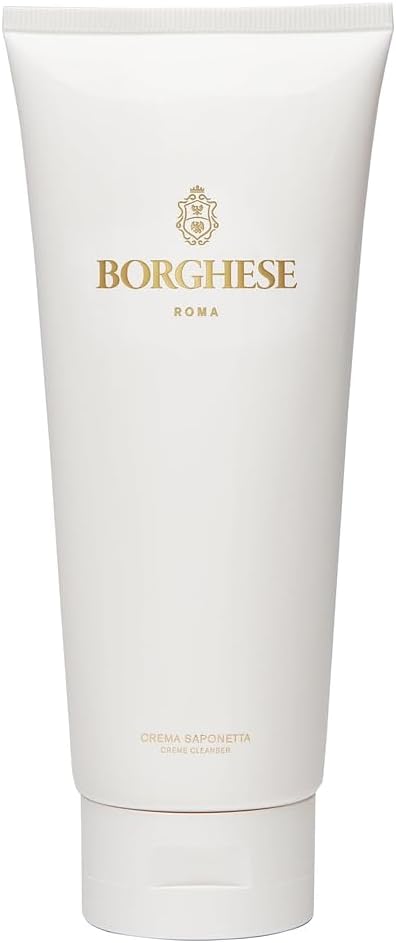 Crema Saponetta Creme Cleanser - Gentle Face Cleanser for Enlarged Pores, Tone & Texture with Sea Salt & Hyaluronic Acid, For All Skin Types