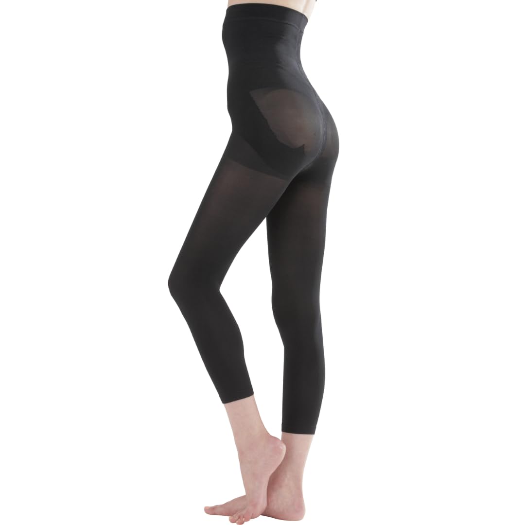 【訳あり２点】美脚のキメテ ハイウエストタイプ ミドルスパッツ ５分丈 2点】美脚のキメテ ハイウエストタイプ ミドルスパッツ 5分丈