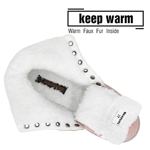 Mishansha Winterschoenen voor heren, warm gevoerde sneeuwlaarzen voor dames, wandelschoenen, waterdicht, antislip, voor buiten - Image 4